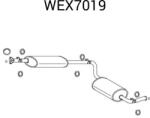 QWP Toba esapament finala QWP WEX7019 (WEX7019)