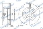 MANDO Disc frana MANDO MBC035160