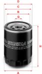 SOFIMA Filtru ulei SOFIMA S 1530 R (S 1530 R) - automobilus