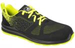 Portwest FT25 - Steelite Aire Trainer cipő S1P, fekete/zöld (FT25BGN46)
