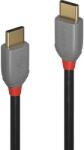 Lindy USB 2.0 Csatlakozókábel [1x USB-C dugó - 1x USB-C dugó] 0.50 m Fekete (36870) (36870)
