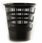DONAU Papírkosár, 12 liter, DONAU, fekete (D307F) (D307-01)