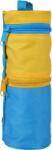 Herlitz Penar tip etui rotund Herlitz, 2 feromoare, culoare albastru/galben HZ9495310 Penar
