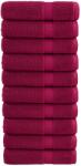 vidaXL Премиум кърпи за баня SOLUND 10 бр бордо 70x140 см 600 gsm (137214)