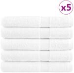 vidaXL Премиум кърпи SOLUND 25 бр бели 100x200 см 600 gsm (137143)