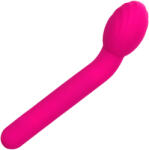 CalExotics Vibrator Punctul G Bliss Mini Tulip, 10 Moduri Vibratii, Silicon Lichid, USB, Roz, 15.2 cm Vibrator