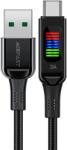 ACEFAST C7-04 USB-A USB-C 60W 1.2m Negru