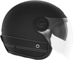 Nox Premium Cască de motocicletă deschisă NOX PREMIUM Heritage din piele neagră (AIM140-2322)