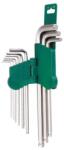 Hans Tools gömbvégű imbuszkulcs készlet extra hosszú 9r. SW1, 5-10 CrV 16772-29M (040208-0358)