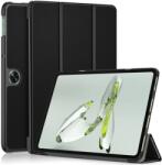  LEATHER Capac cu balamale pentru OnePlus Pad Go negru
