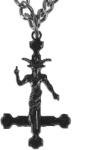 FALON Colier Baphomet Cross - PSY1105