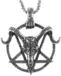 FALON Colier Satanic Ram Stal - PSY1106
