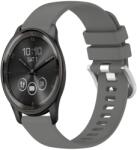  SILICONE Cserélhető szíj Garmin Vivomove Trend szürke színre