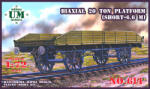 UniModels Biaxial 20 ton plattform 1: 72 (UMT614)