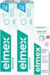 Elmex Sensitive duopack - 2x pastă de dinți 100ml + apă de gură 100ml (IP4831)