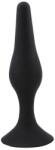 Guilty Toys Dop Anal Vivian Medium Silicon Negru 11 cm Guilty Toys