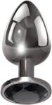 Guilty Toys Dop Anal Dark Anal Plug Medium, Metal, Negru, Guilty Toys