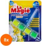 Mike Set 8 x Odorizant pentru Toaleta La Magie Mike Lemon 40 g (ROC-8xMKMORO0099)