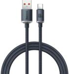 Baseus CAJY000401 Crystal Shine sorozatú adatkábel USB - USB-C 100 W 1, 2 m fekete