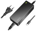 LogiLink Univerzális tápegység notebookokhoz, USB-C-csatlakozás (férfi), 65 W, fekete (PA0312) (PA0312)