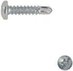 EU gyártó D-fejű önfúró lemezcsavar, PH 3, 5x13 (DIN 7504-M, horganyzott)