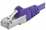 PremiumCord Cablu UTP Patchcord SFTP RJ45-RJ45 Cat. 6A violet "SFTP-6A-1-V (SFTP-6A-1-V)