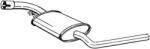 BOSAL Toba esapamet intermediara BOSAL 281-891 (281-891) - automobilus