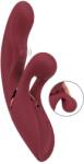 Javida 2 Function Rabbit Vibrator Vibration & Thumping Red Vibrator