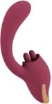 Javida 2 Function Vibrator Vibration & Licking Purple Vibrator