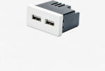 Tosyco Modul încărcător 1 x USB 1.1 A cu indicator LED [CLONE] (TOS-ME24USB-W)