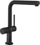 Hansgrohe M54, Talis 270 mosogatócsaptelep, készülék elzáró szeleppel, matt fekete, HAN-72827670 (HAN-72827670)