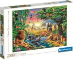 Clementoni Afrikai összejövetel 2000 db-os (32081)