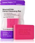 Carbon Theory Facial Cleansing Bar Niacinamide почистващ сапун за лице Pink 100 гр