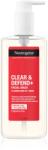 Neutrogena Clear & Defend+ почистващ гел против акне 200ml