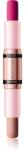 Revolution Blush & Highlight кремообразен руж и хайлайтър в стик цвят Sparkling Wine Shine 2x4.3 гр