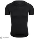 Isadore Light rövid ujjú Baselayer póló, fekete (XL)