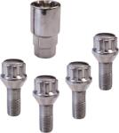 Carpoint Lopásgátló kerékcsavarok M12x1, 25x26mm Conical