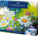 Faber-Castell Set acrilic creativ FABER-CASTELL FC379280, 18 piese (12 cul acrilice x 9 ml + canva+ paleta+ 4 pensule) (FC379280)