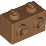 LEGO® 11211c150 - LEGO közepes nugát kocka 2 x 1 méretű oldalán 2 bütyökkel (11211c150)
