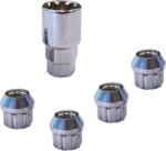 Carpoint Lopásgátló kerékcsavarok M12x1, 25mm Conical