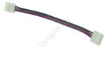 Polux Гъвкав бифациален connector за RGB LED ленти 4pin 10 мм (SA0598)