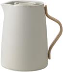 Stelton Вакуумна кана EMMA, 1 л, за чай, пясъчен, неръждаема стомана, Stelton (SNX2019)