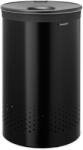 Brabantia Кош за пране, 60 л, матовочерен, стомана, Brabantia (BRAB242380)