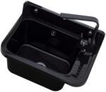 Lavre falikút - háztartási mosogató + Design csaptelep + szifon (fekete)