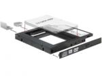 Delock DL61993 Slim SATA 5.25 illesztő-keret, 1 x 2.5 SATA HDD-hez 12, 5mm , optika helyére (DL61993)