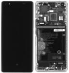 Honor 02354DQY Gyári Honor V40 5G LCD kijelző érintővel Ezüst kerettel, akkumulátorral (02354DQY)