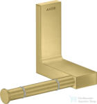 Hansgrohe AXOR UNIVERSAL RECTANGULAR wc papír tartó, szálcsiszolt sárgaréz hatású 42656950 (42656950)