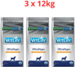 Vet Life Vet Life Dog UltraHypo 3x12kg