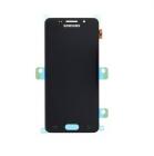 Samsung A310 Galaxy A3 2016 lcd kijelző és érintőpanel, fekete (Incell, TFT)