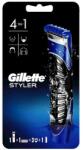 Gillette 4az1-ben Precíziós Testszőrzet- és Szakálltrimmelő, Borotva és Kontúrformázó